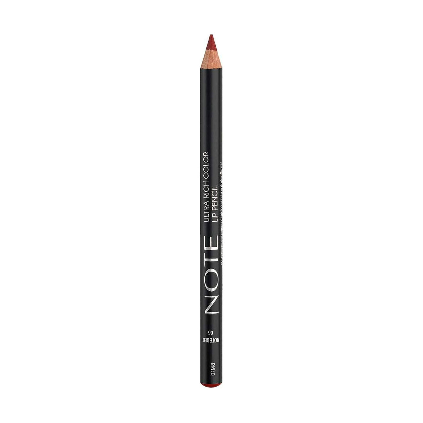Ультранасичений олівець для губ Note Ultra Rich Color Lip Pencil 06 Red, 1.1 г